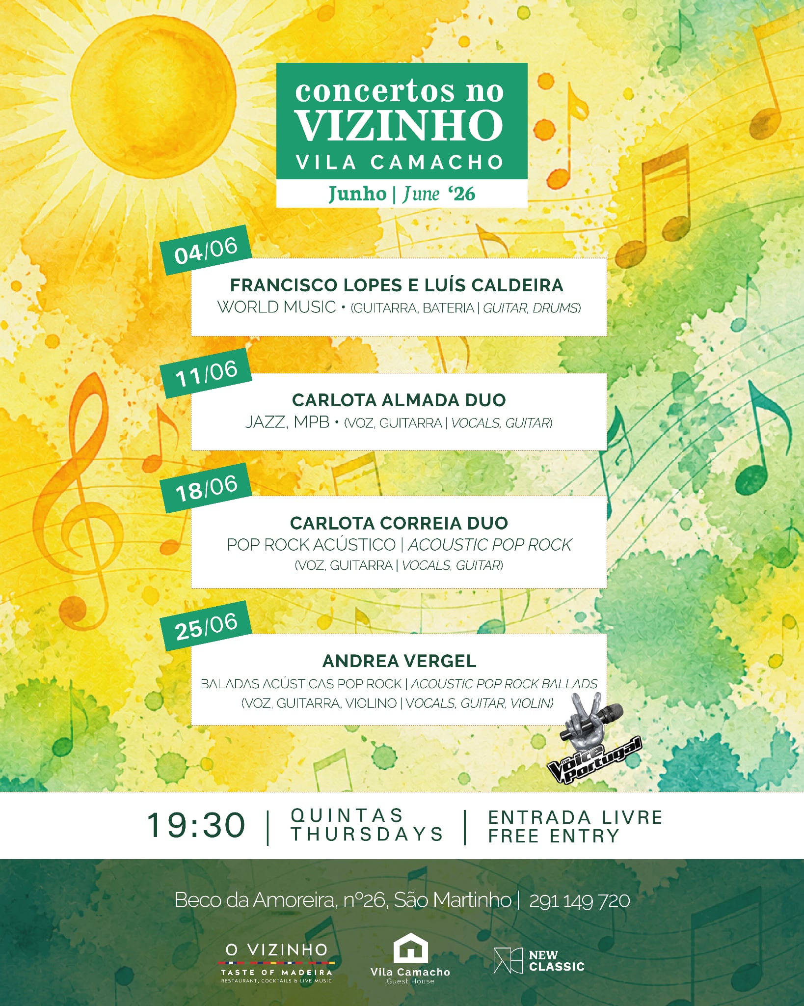 Cartaz do mês